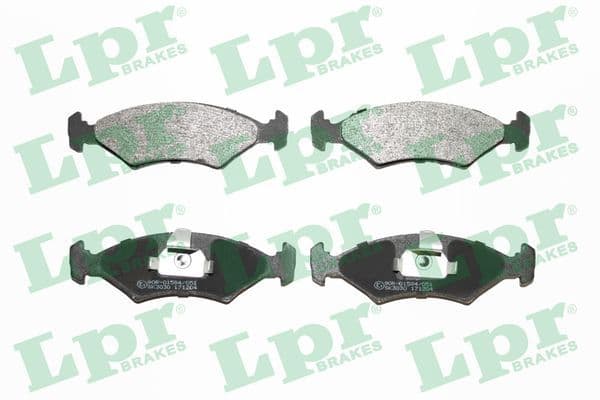 set placute frana,frana disc LPR 05P628
