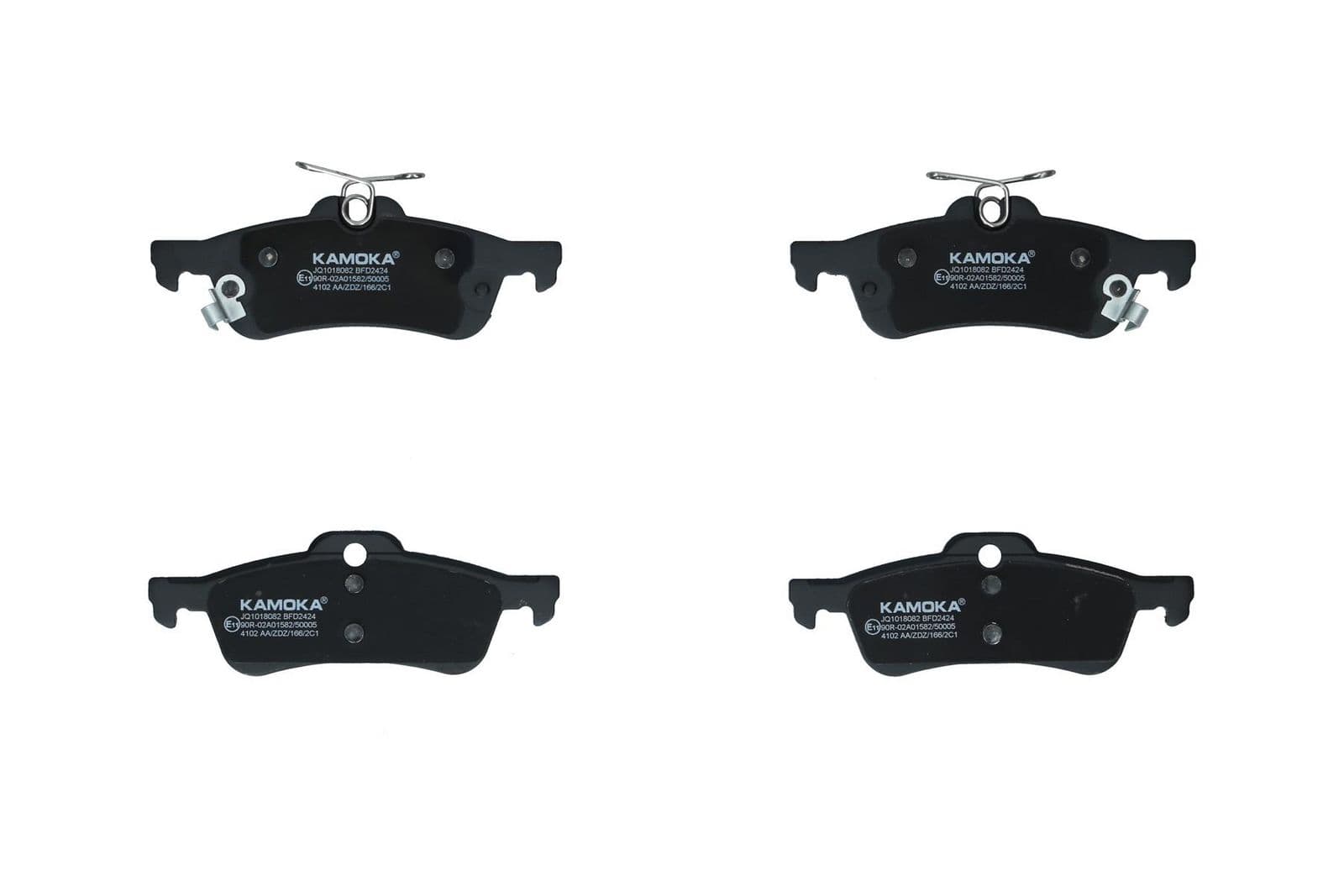 set placute frana,frana disc KAMOKA JQ1018082