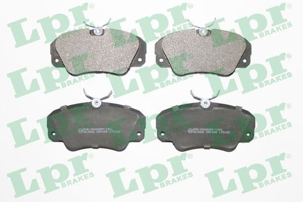 set placute frana,frana disc LPR 05P449