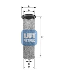 Filtru aer UFI 27.C57.00
