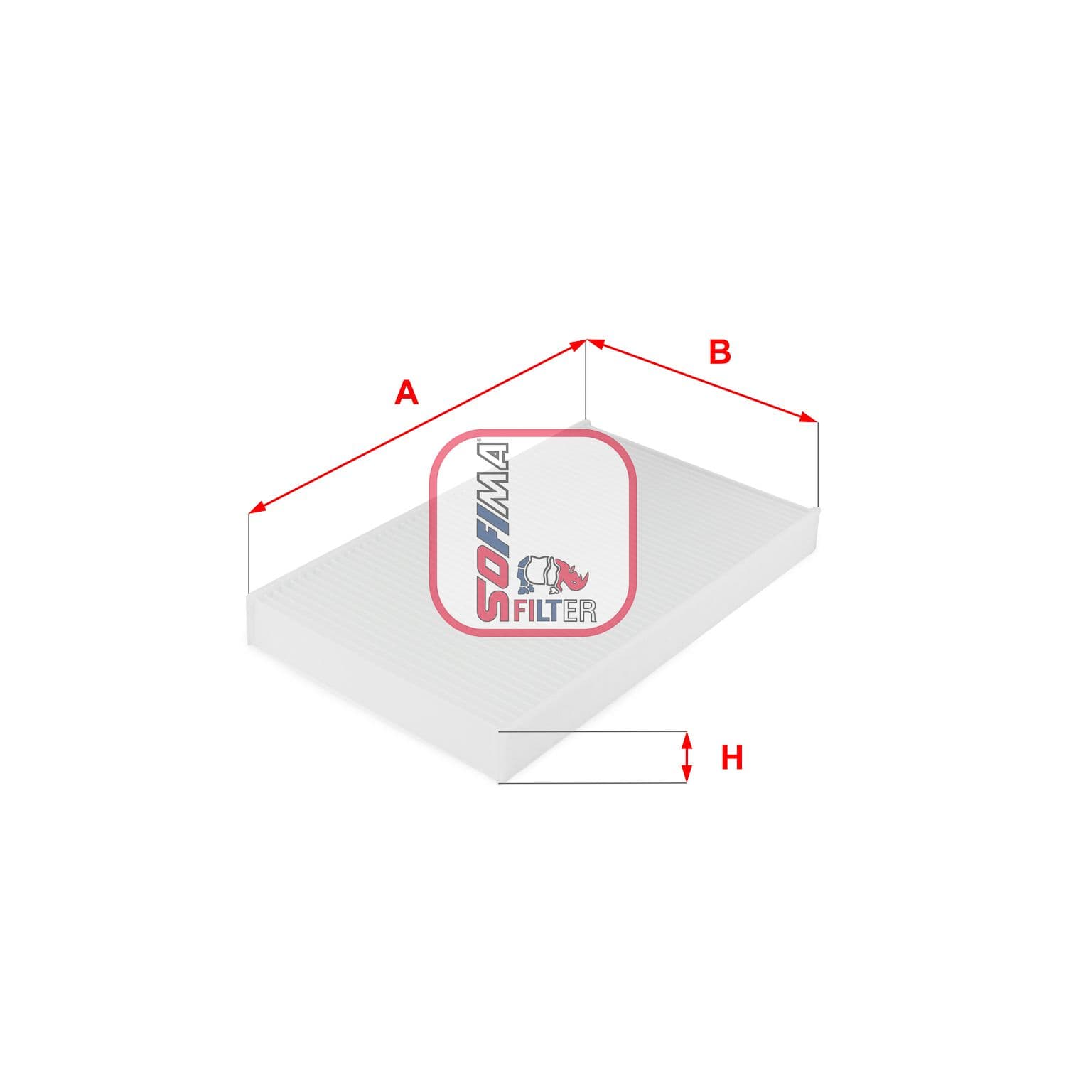 Filtru, aer habitaclu SOFIMA S 3038 C