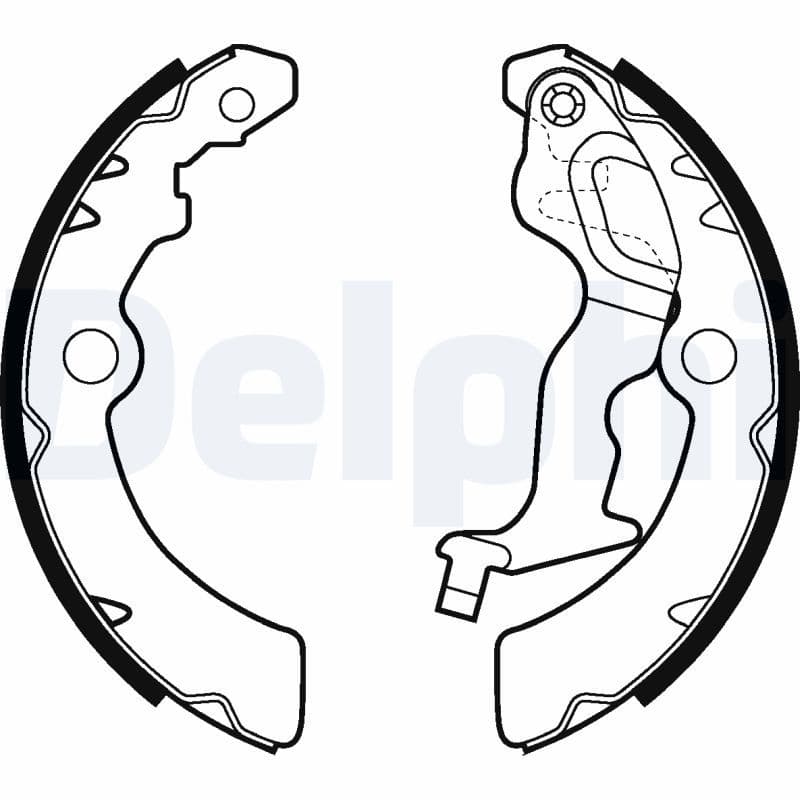 Set saboti frana DELPHI LS2045