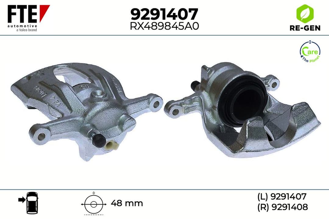 Etrier frana FTE 9291407