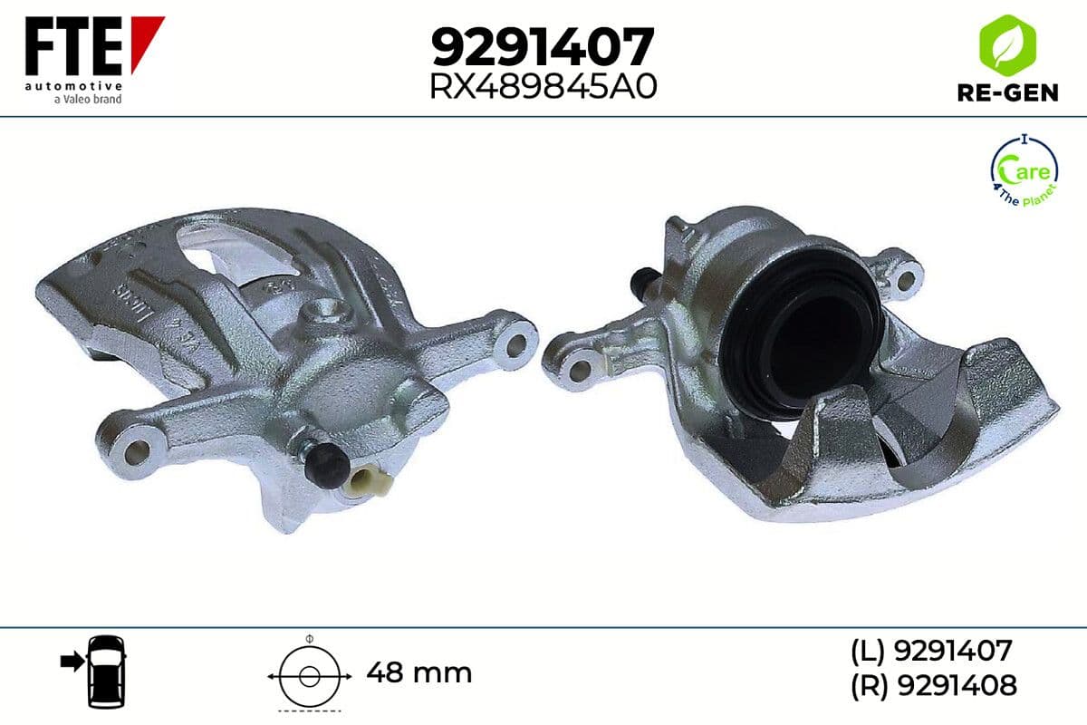 Etrier frana FTE 9291407