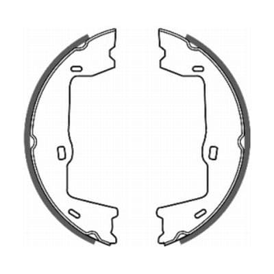 Set saboti frana, frana de mana ABE CRX000ABE