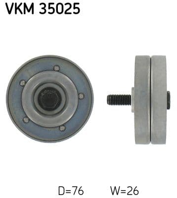 Rola ghidare/conducere, curea transmisie SKF VKM 35025