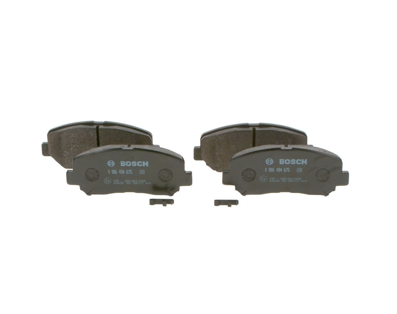 set placute frana,frana disc BOSCH 0 986 494 675