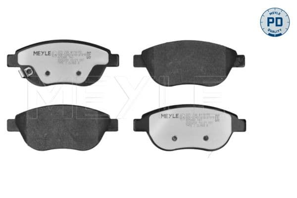 set placute frana,frana disc MEYLE -PD: Advanced performance and design. 025 239 8119/PD