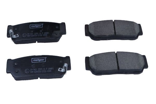 set placute frana,frana disc MAXGEAR 19-1421