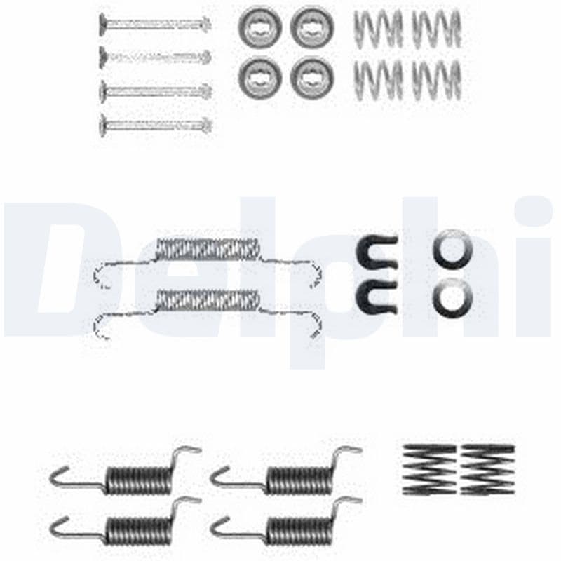 set accesorii, saboti frana parcare DELPHI LY1367
