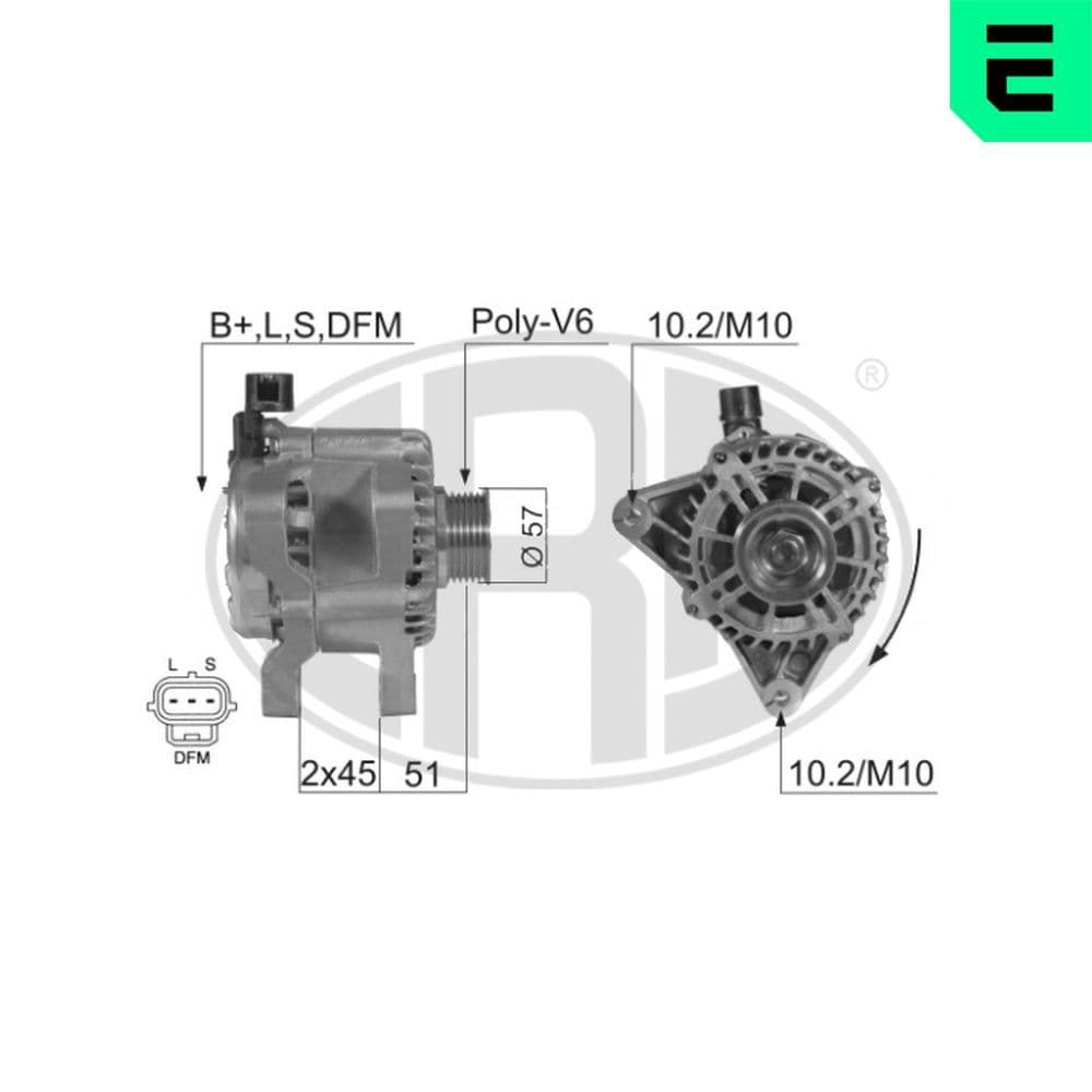 Generator / Alternator ERA 210360A