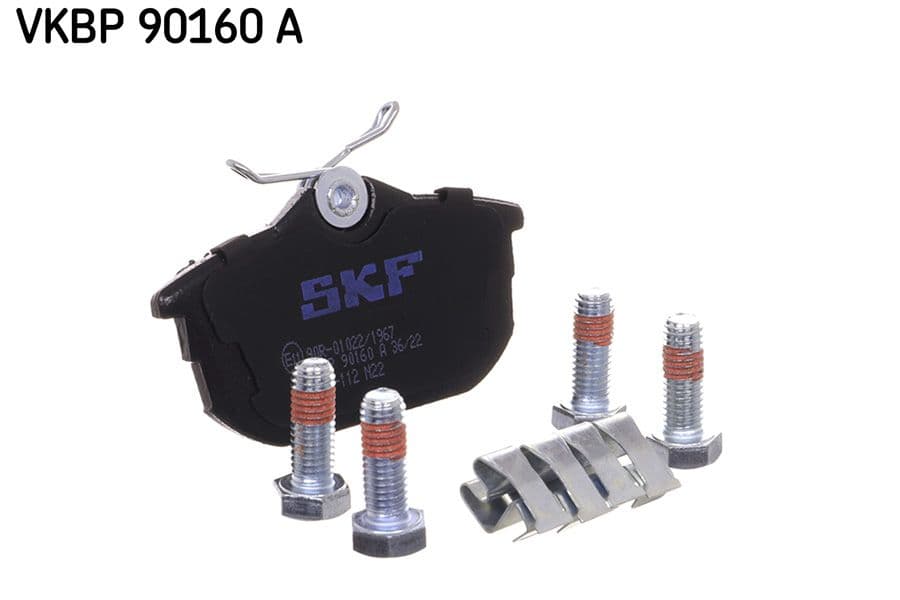 set placute frana,frana disc SKF VKBP 90160 A