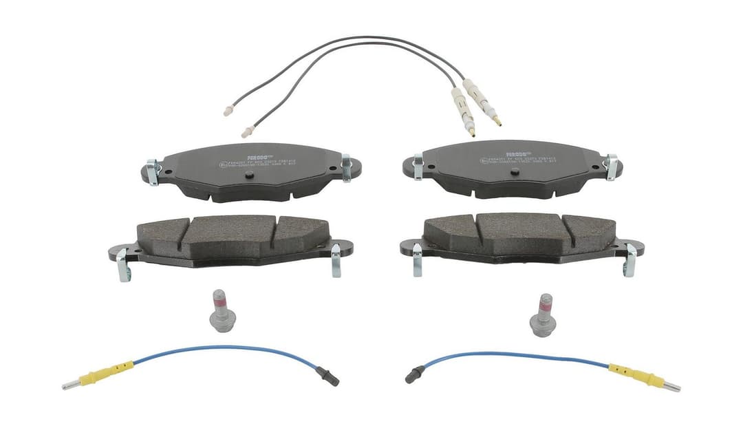 set placute frana,frana disc FERODO PREMIER ECO FRICTION FDB1412