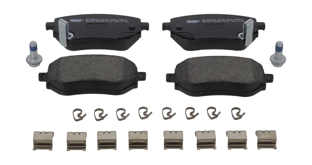 set placute frana,frana disc FERODO PREMIER ECO FRICTION FDB5519