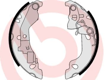 Set saboti frana BREMBO S 23 520