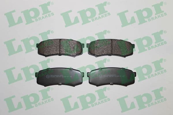 set placute frana,frana disc LPR 05P749