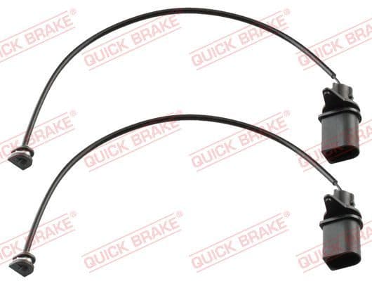 senzor de avertizare,uzura placute de frana QUICK BRAKE WS 0211 A