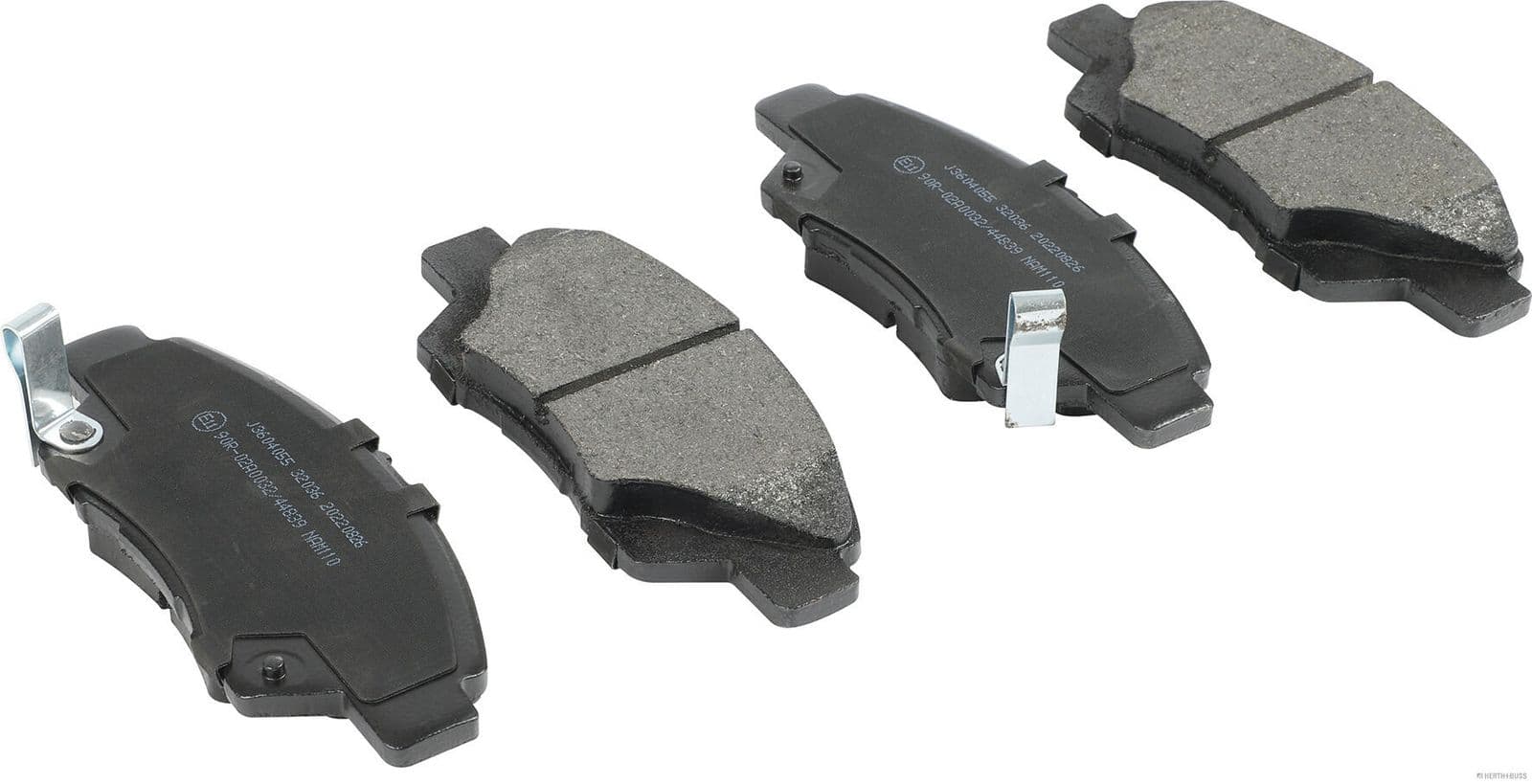 set placute frana,frana disc HERTH+BUSS JAKOPARTS J3604055