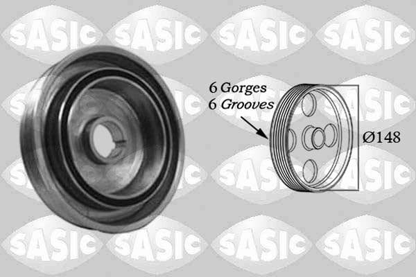 Fulie curea, arbore cotit SASIC 2150021