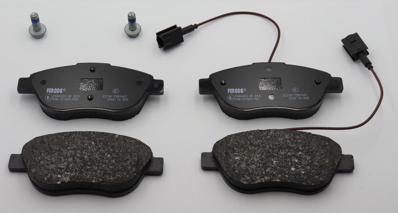 set placute frana,frana disc FERODO PREMIER ECO FRICTION FDB1467