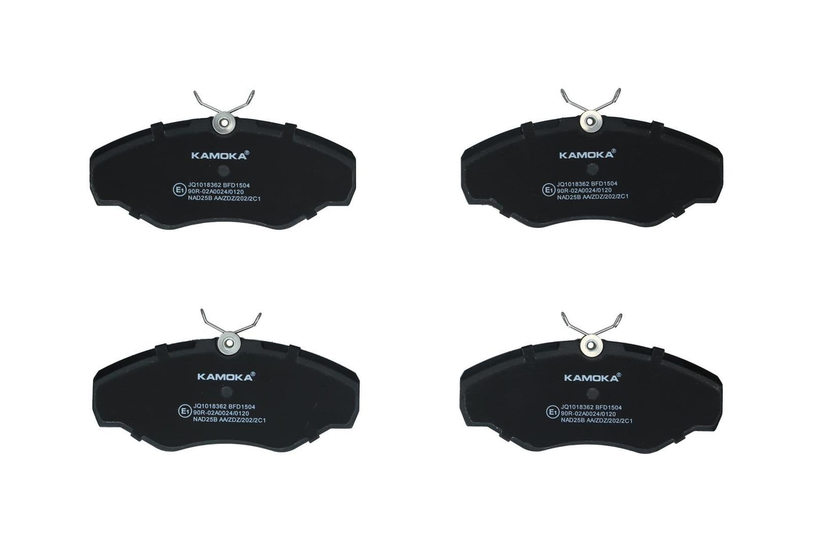 set placute frana,frana disc KAMOKA JQ1018362