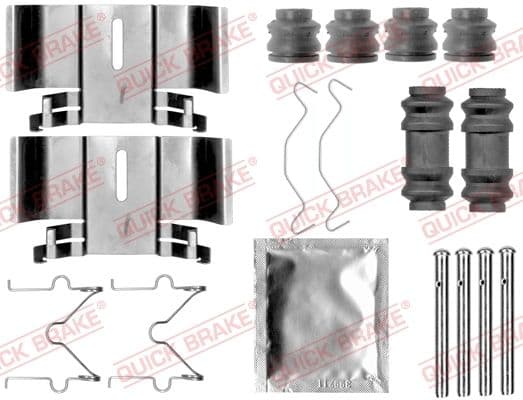 Set accesorii, placute frana QUICK BRAKE 109-1836