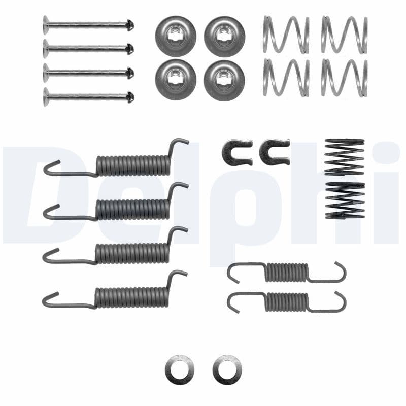 set accesorii, saboti frana parcare DELPHI LY1406