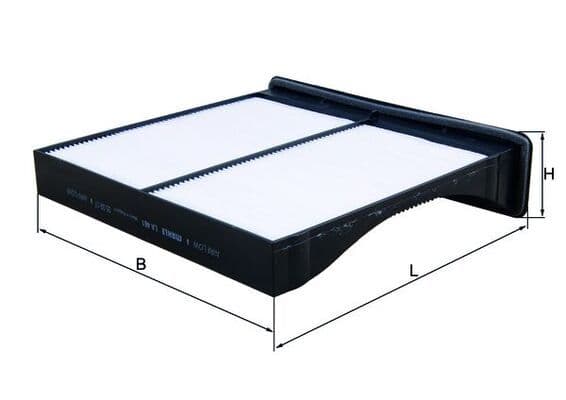 Filtru, aer habitaclu MAHLE LA 461