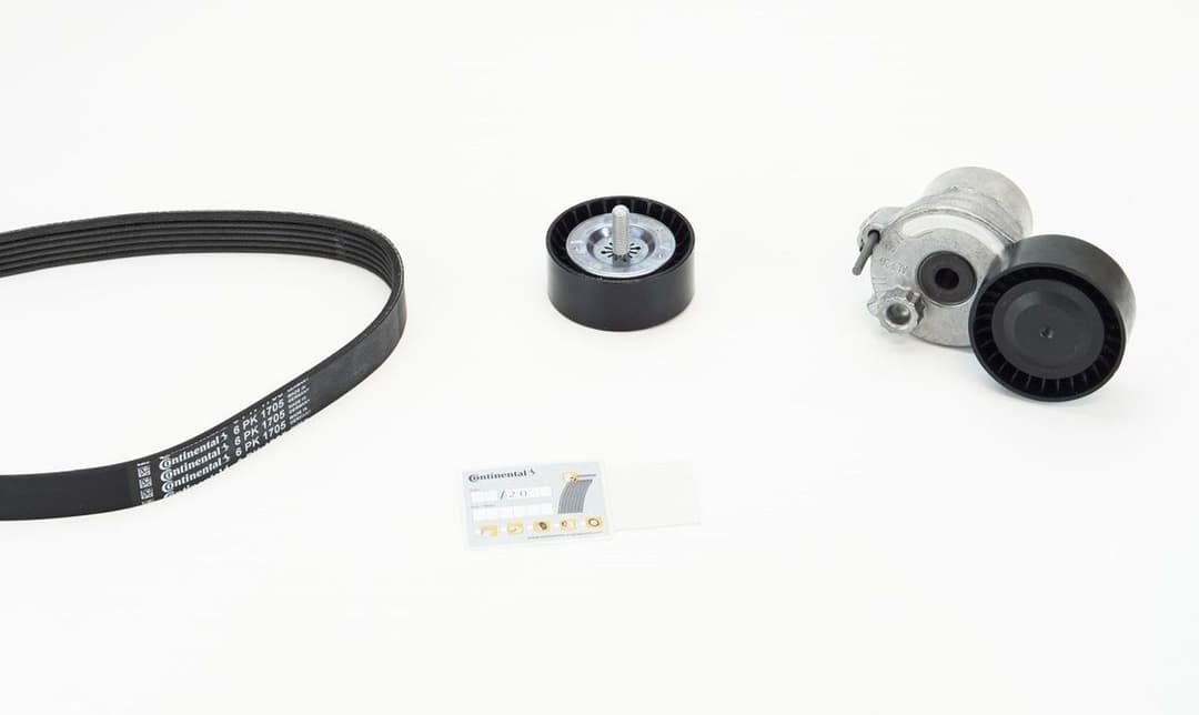 Set curea transmisie cu caneluri CONTINENTAL CTAM 6PK1705K3