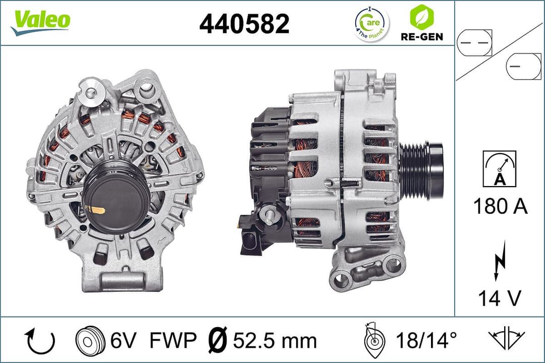 Generator / Alternator VALEO 440582