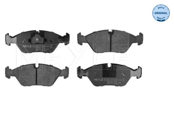 set placute frana,frana disc MEYLE -ORIGINAL: True to OE. 025 206 2919