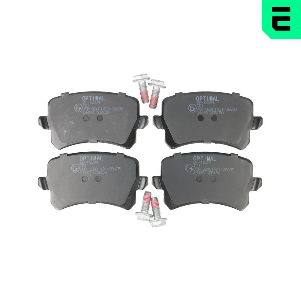 set placute frana,frana disc OPTIMAL BP-12334