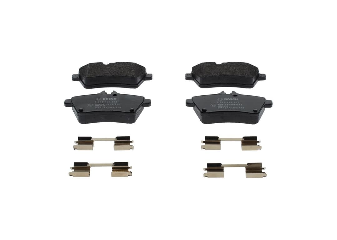 set placute frana,frana disc BOSCH 0 986 494 570