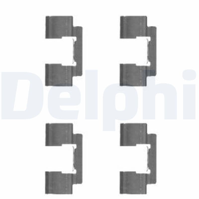 Set accesorii, placute frana DELPHI LX0481