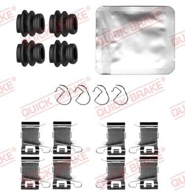 Set accesorii, placute frana QUICK BRAKE 109-0183