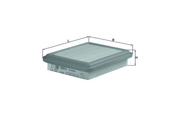 Filtru aer KNECHT LX 591
