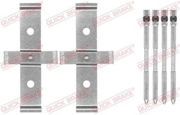 Set accesorii, placute frana QUICK BRAKE 109-1694