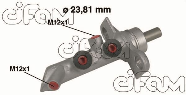 Pompa centrala, frana CIFAM 202-485