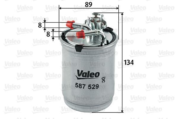 filtru combustibil VALEO 587529