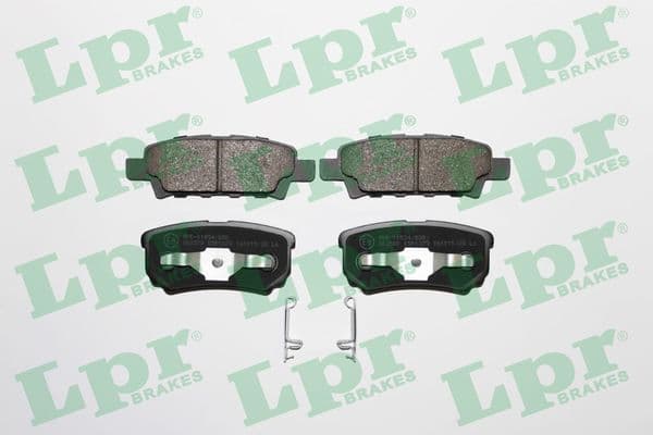 set placute frana,frana disc LPR 05P1373