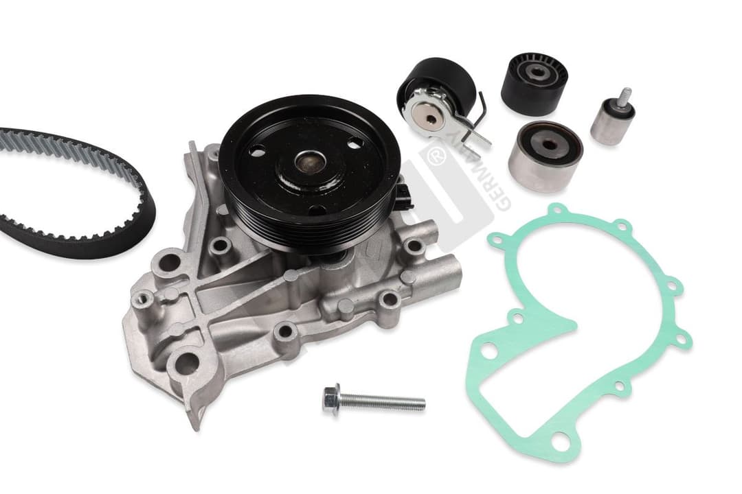 Set pompa apa + curea dintata HEPU PK03861M