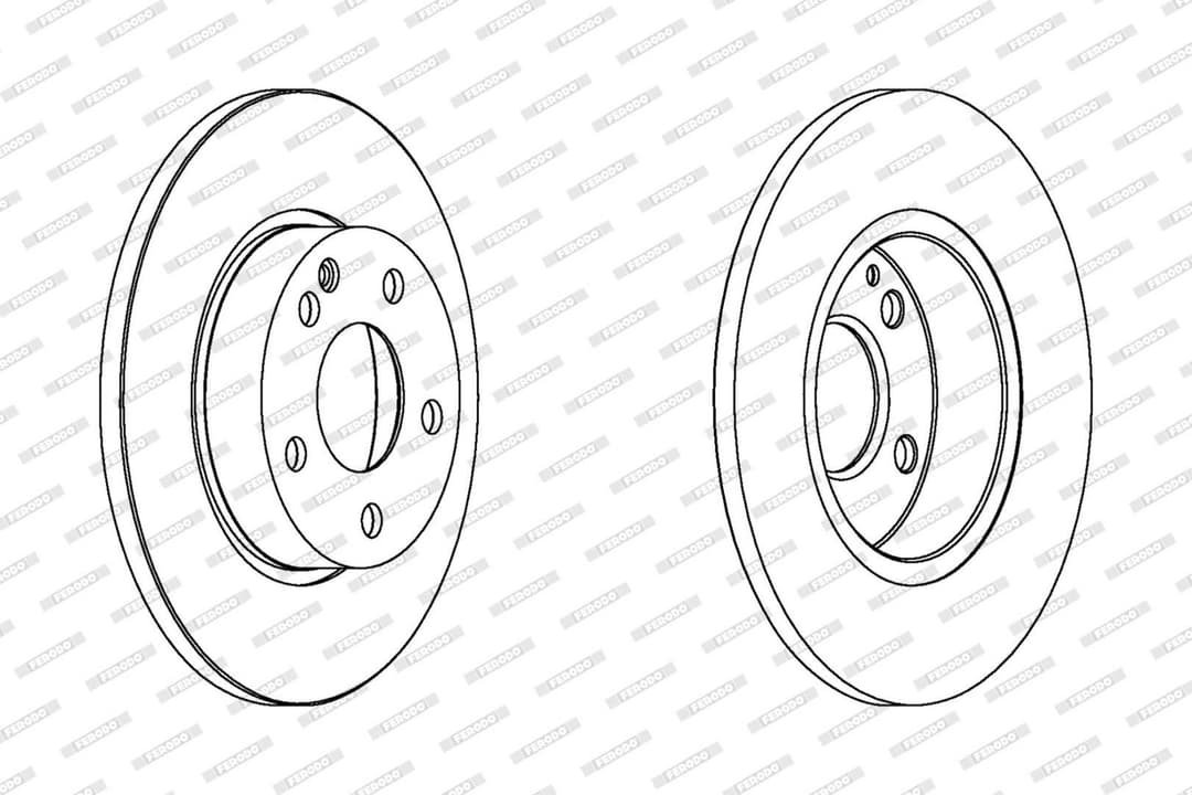 Disc frana FERODO PREMIER High Carbon DDF1219C