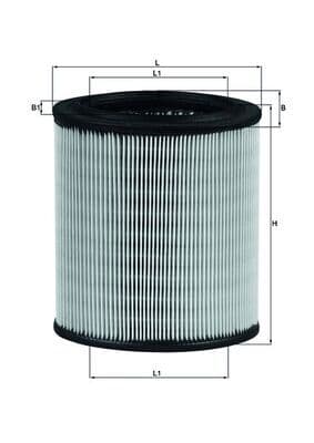 Filtru aer MAHLE LX 715