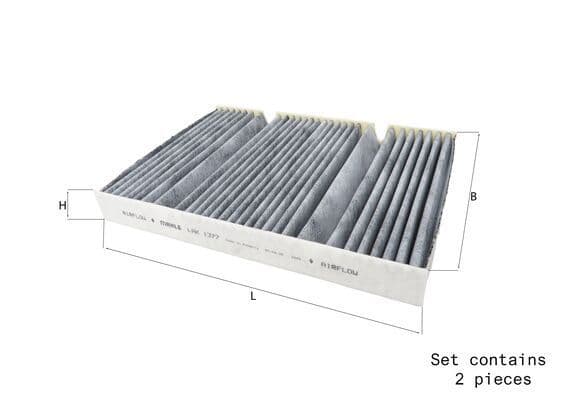 Filtru, aer habitaclu MAHLE LAK 1377/S