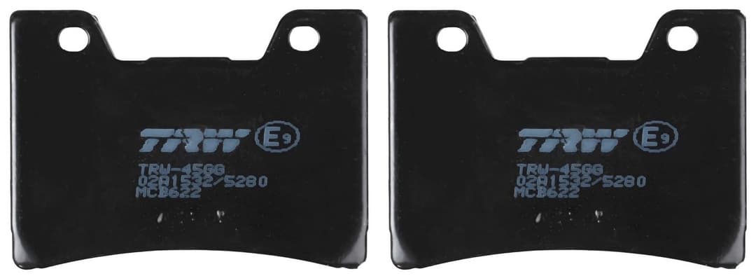 set placute frana,frana disc TRW MCB622