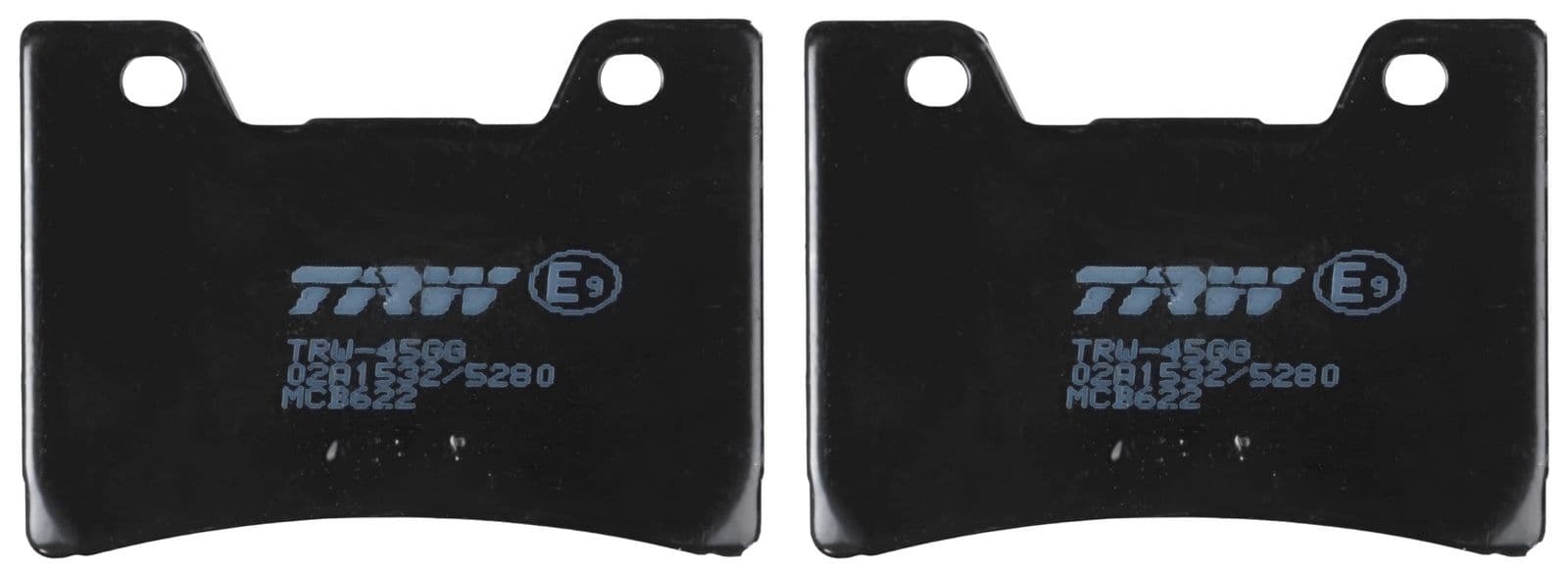 set placute frana,frana disc TRW MCB622