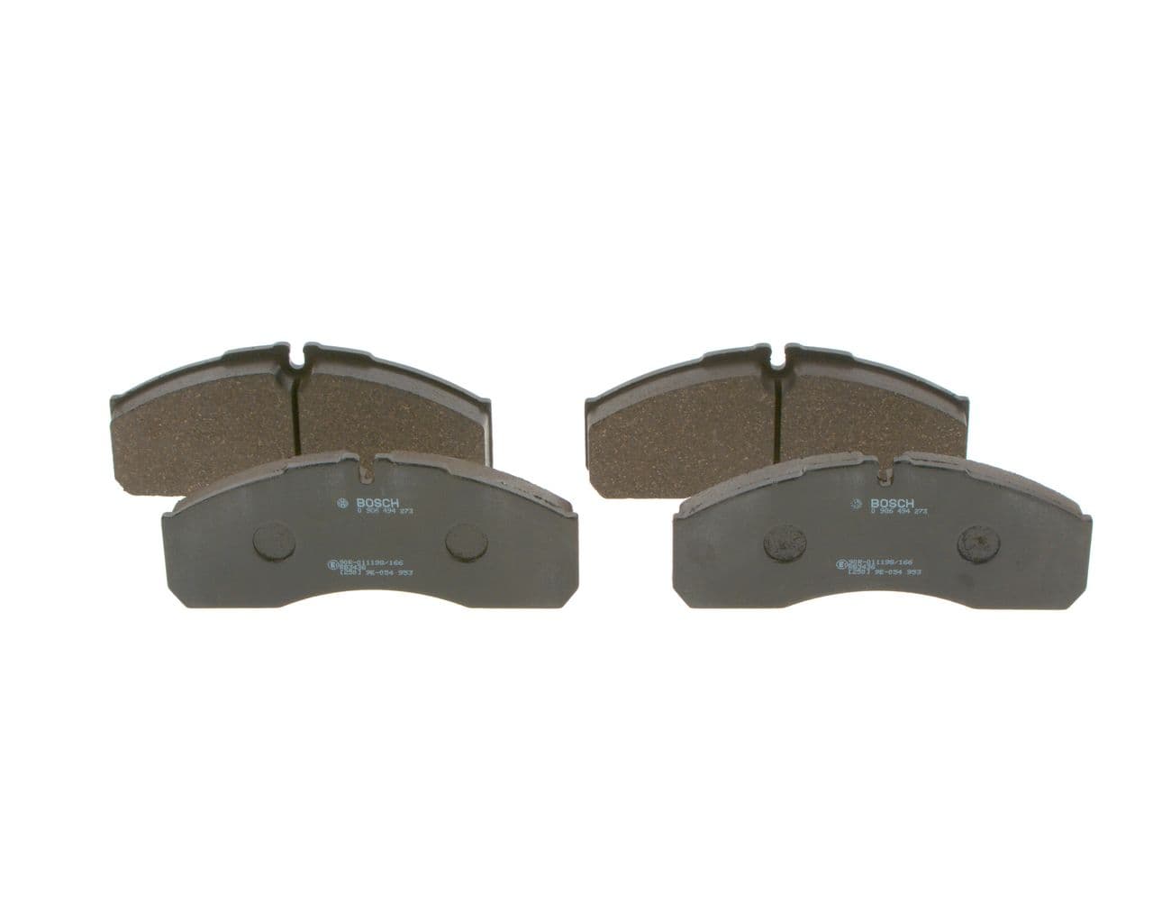 set placute frana,frana disc BOSCH 0 986 494 273