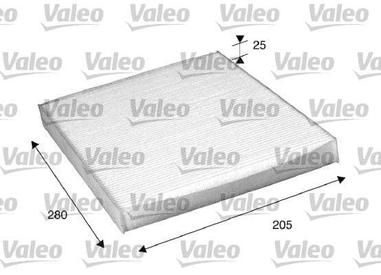 Filtru, aer habitaclu VALEO ESSENTIAL 698885