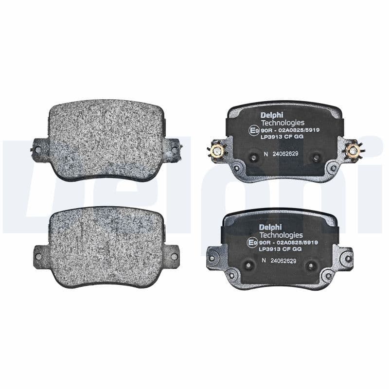 set placute frana,frana disc DELPHI LP3913