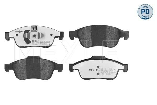 set placute frana,frana disc MEYLE -PD: Advanced performance and design. 025 249 1418/PD